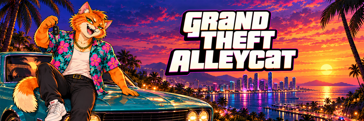 Grand Theft Alleycat banner artwork
